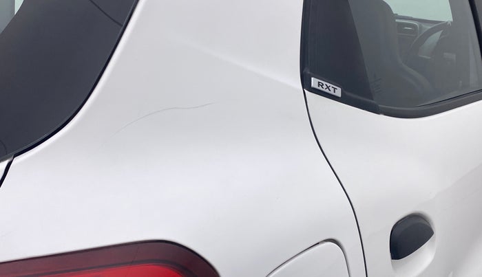 2018 Renault Kwid 1.0 RXT Opt, Petrol, Manual, 47,545 km, Right quarter panel - Minor scratches