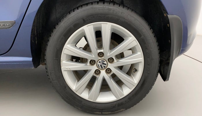 2013 Volkswagen Polo HIGHLINE1.2L, Petrol, Manual, 72,464 km, Left Rear Wheel