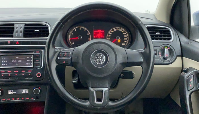 2013 Volkswagen Polo HIGHLINE1.2L, Petrol, Manual, 72,464 km, Steering Wheel Close Up