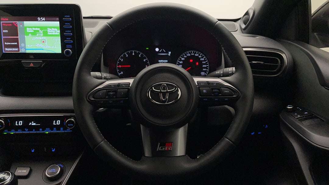 2021 Toyota Gr Yaris Gr, Manual, 38201 km, Steering Wheel Close-up
