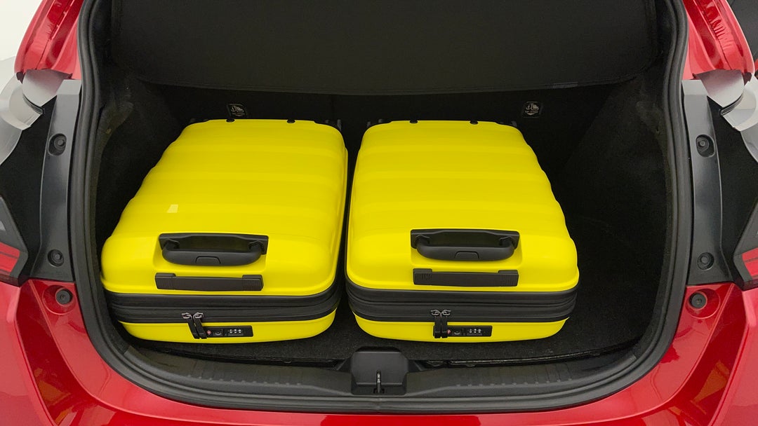 2021 Toyota Gr Yaris Gr, Manual, 38201 km, Boot Inside View with Luggage