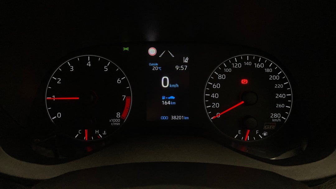 2021 Toyota Gr Yaris Gr, Manual, 38201 km, Odometer View