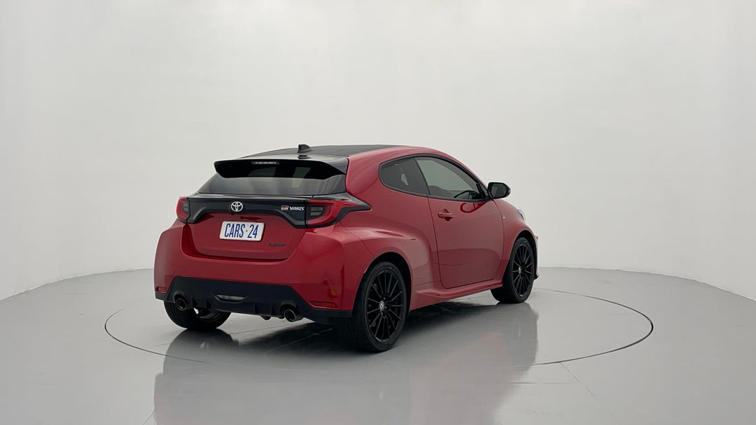 2021 Toyota Gr Yaris Gr, Manual, 38201 km, Right Back Diagonal (45- Degree) View