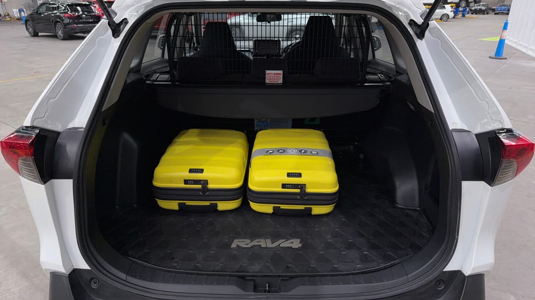 2020 Toyota RAV4 Gx (AWD) Hybrid, Automatic, 31610 km, Boot Inside View with Luggage