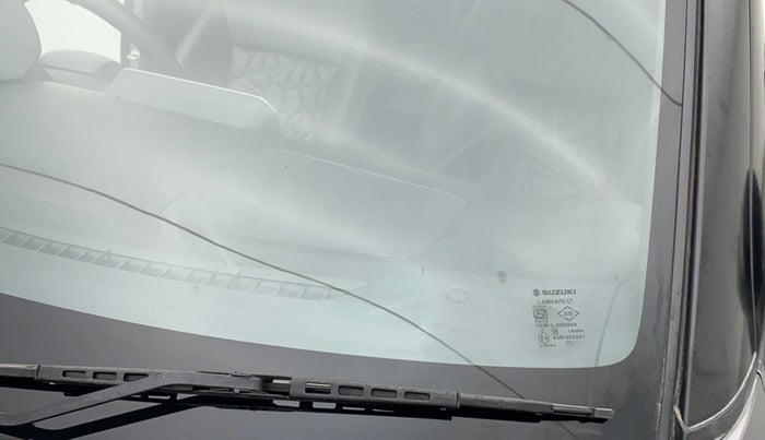 2020 Maruti IGNIS ZETA 1.2, Petrol, Manual, 46,300 km, Front windshield - Minor spot on windshield