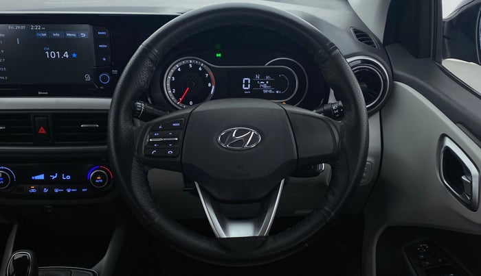 2021 Hyundai GRAND I10 NIOS SPORTZ 1.2 AT, Petrol, Automatic, 9,883 km, Steering Wheel Close Up