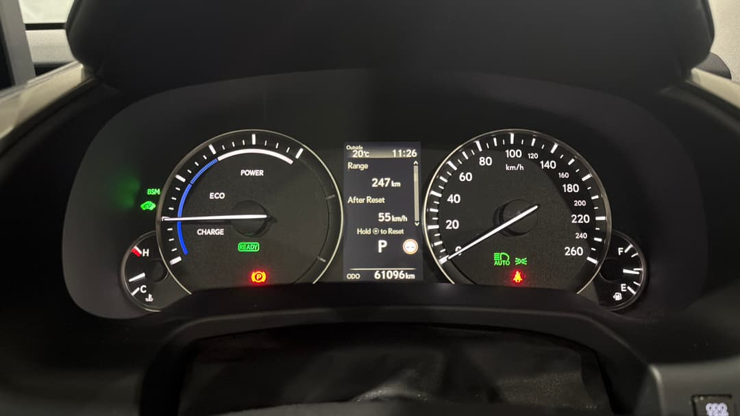 2022 Lexus Rx450h Luxury Hybrid, Automatic, 61096 km, Odometer View