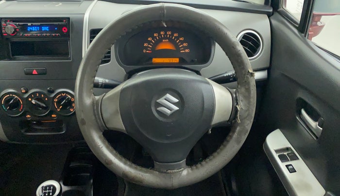 2011 Maruti Wagon R 1.0 LXI CNG, CNG, Manual, 72,438 km, Steering Wheel Close Up