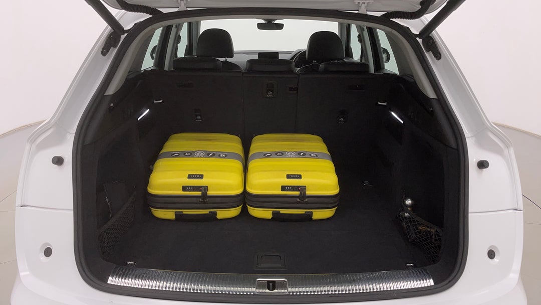 Boot Inside View with Luggage