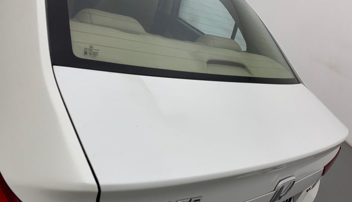 2020 Honda Amaze 1.2L I-VTEC V CVT, Petrol, Automatic, 33,902 km, Dicky (Boot door) - Minor scratches