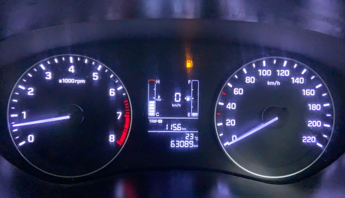 2017 Hyundai Elite i20 SPORTZ 1.2, Petrol, Manual, 63,735 km, Odometer View
