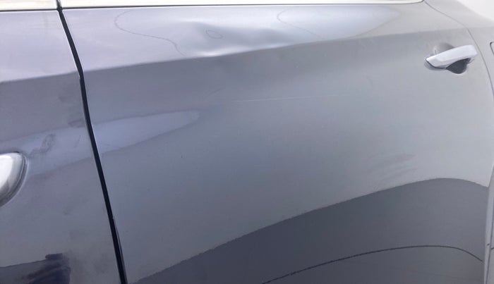 2020 Hyundai Verna SX (O) TURBO GDI AT, Petrol, Automatic, 32,205 km, Rear left door - Slightly dented