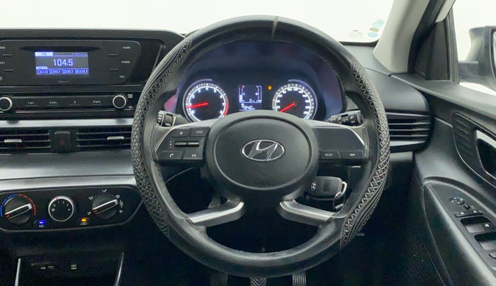 2021 Hyundai NEW I20 MAGNA 1.2 MT, Petrol, Manual, 49,737 km, Steering Wheel Close Up
