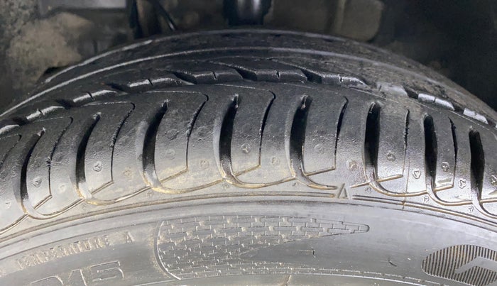 2017 Tata TIGOR XZ (O) PETROL, Petrol, Manual, 69,833 km, Left Front Tyre Tread