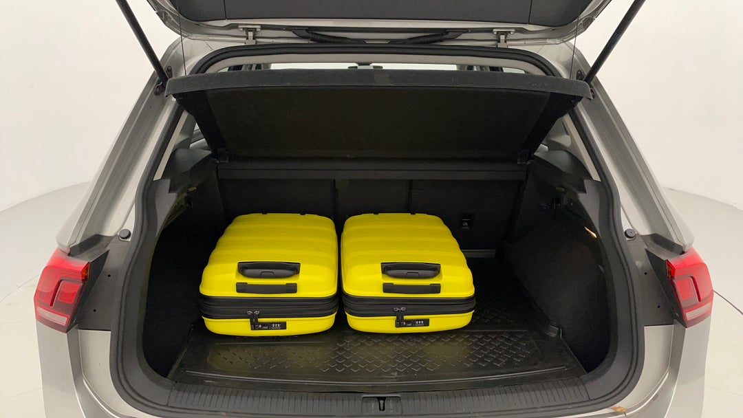 Boot Inside View with Luggage