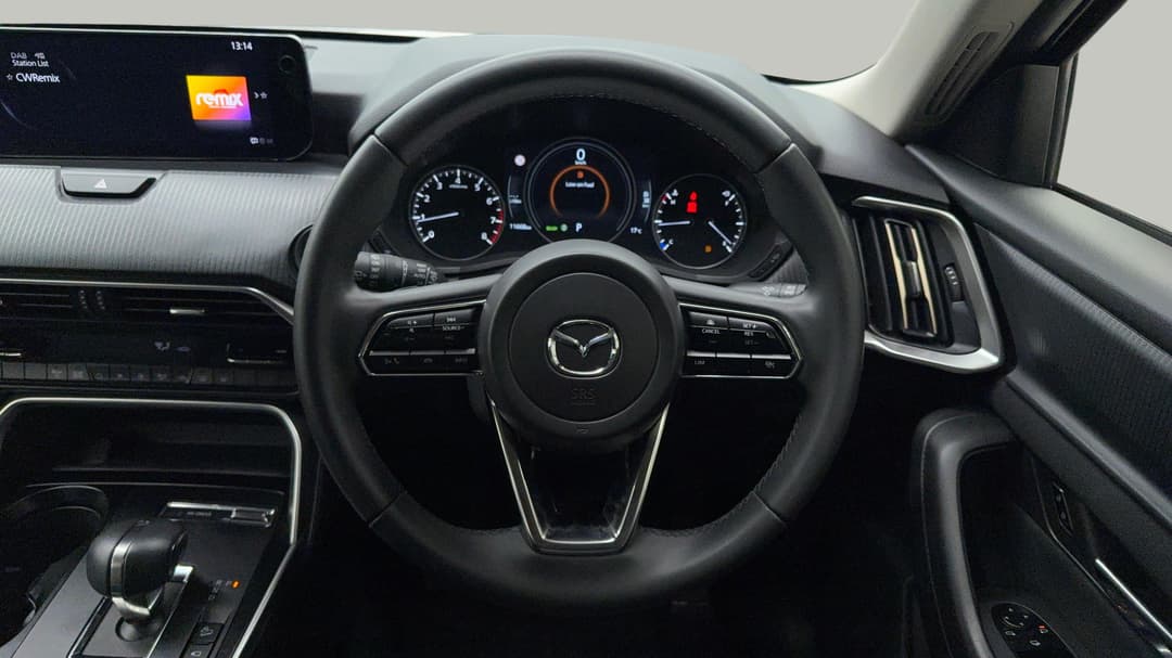 2024 Mazda Cx-80 G40e Pure, Automatic, 11668 km, Steering Wheel Close-up