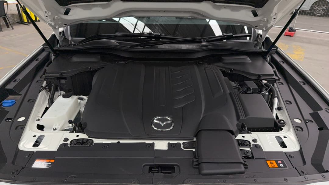 2024 Mazda Cx-80 G40e Pure, Automatic, 11668 km, Open Bonnet (Engine)
