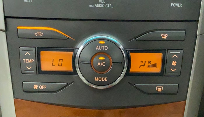 2009 Toyota Corolla Altis VL AT, Petrol, Automatic, 54,351 km, Automatic Climate Control