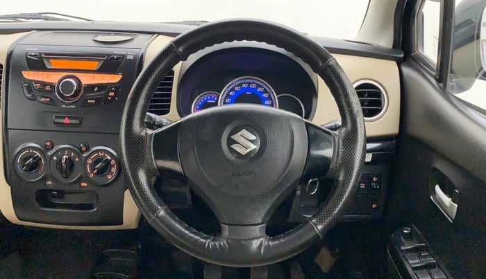 2017 Maruti Wagon R 1.0 VXI+, Petrol, Manual, 28,476 km, Steering Wheel Close Up