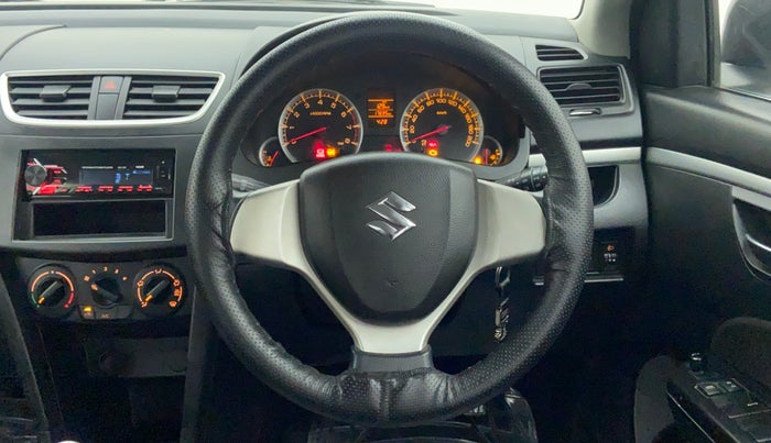 2013 Maruti Swift VXI D, Petrol, Manual, 17,576 km, Steering Wheel Close Up
