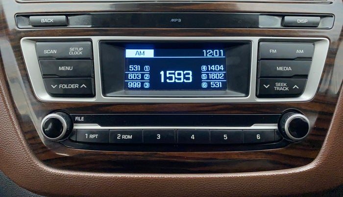 2018 Hyundai Elite i20 Magna Executive 1.2, Petrol, Manual, 13,857 km, Infotainment System