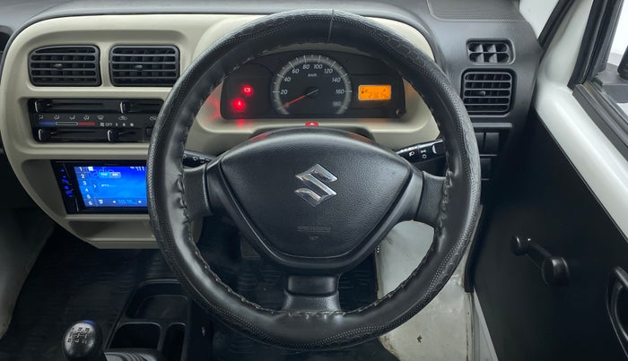 2020 Maruti Eeco 5 STR WITH A/C+HTR, Petrol, Manual, 27,674 km, Steering Wheel Close Up