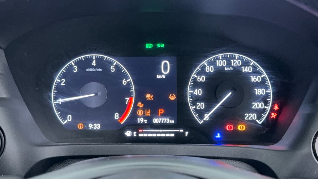 2025 Honda HR-V Vi X, Automatic, 7773 km, Odometer View