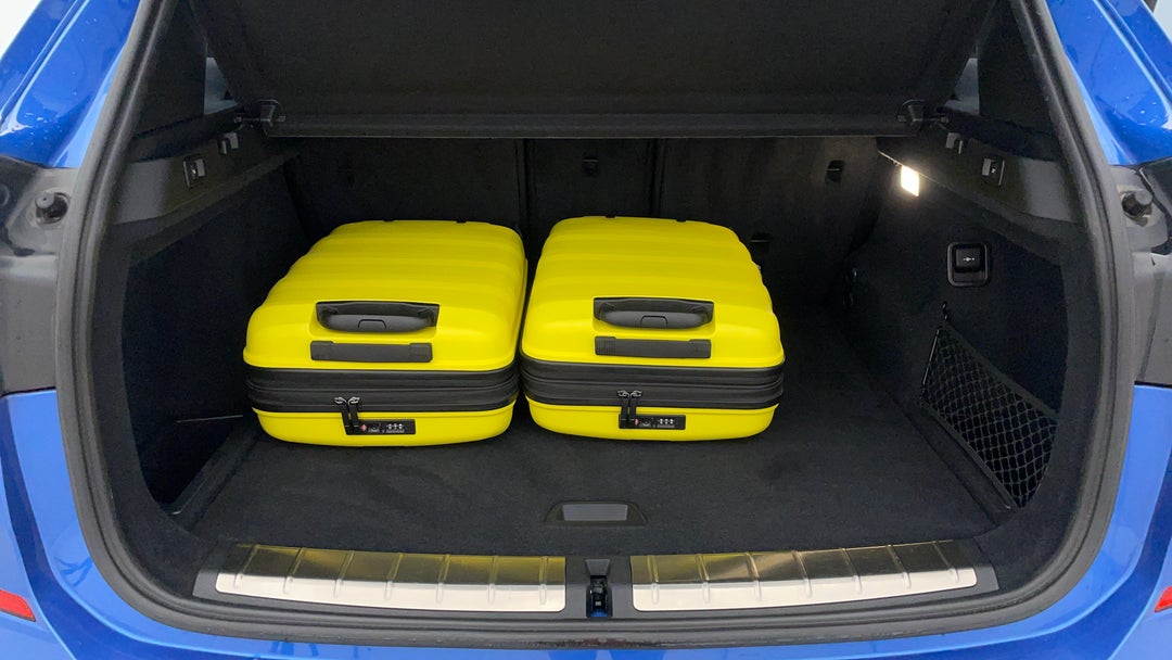 Boot Inside View with Luggage