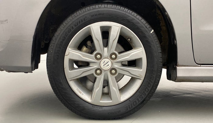 2014 Maruti Wagon R Stingray VXI, Petrol, Manual, 65,843 km, Left Front Wheel