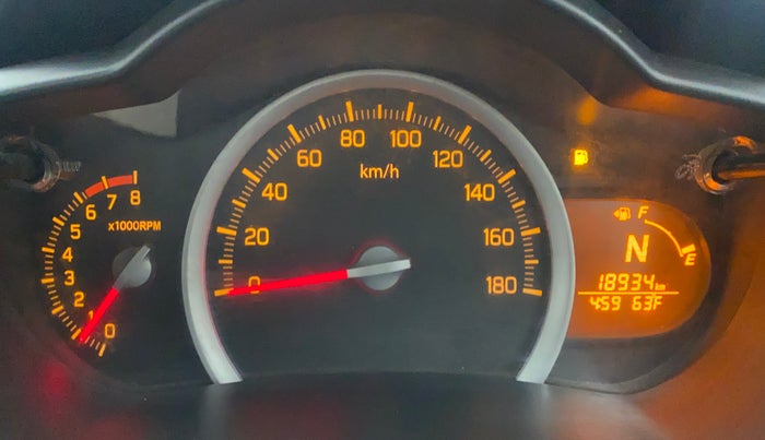 2016 Maruti Celerio ZXI AMT, Petrol, Automatic, 18,934 km, Odometer Image