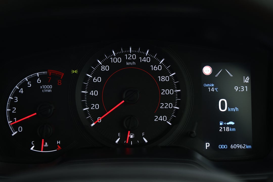 2021 Toyota Corolla Ascent Sport, Automatic, 60962 km, Odometer View