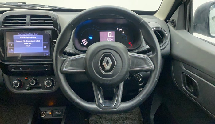 2021 Renault Kwid RXT 1.0 (O), CNG, Manual, 46,746 km, Steering Wheel Close Up