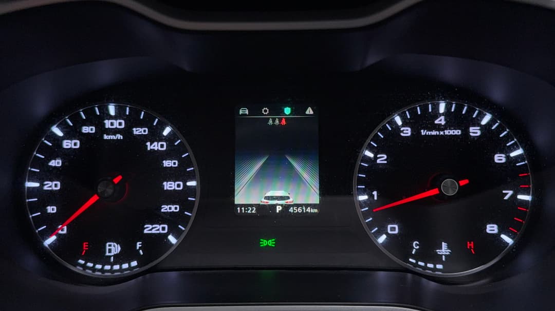 2022 MG Zst Core, Automatic, 45614 km, Odometer View