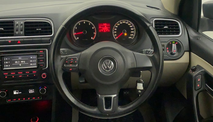 2014 Volkswagen Polo HIGHLINE1.2L, Petrol, Manual, 41,264 km, Steering Wheel Close Up