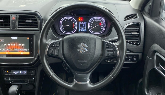2020 Maruti Vitara Brezza ZXI PLUS AT SHVS, Petrol, Automatic, 46,773 km, Steering Wheel Close Up