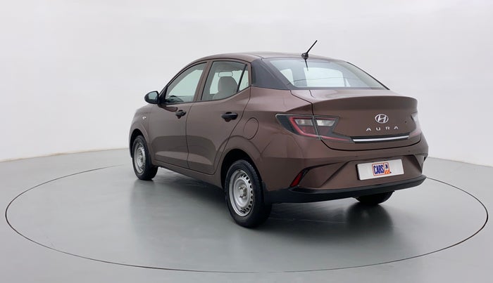 2020 Hyundai AURA E MT 1.2 KAPPA, Petrol, Manual, 13,096 km, Left Back Diagonal