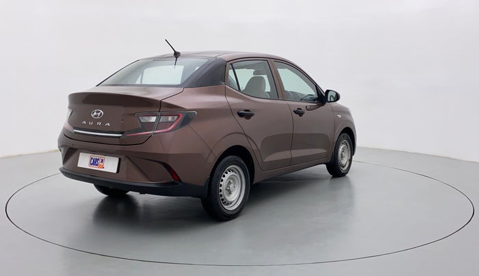 2020 Hyundai AURA E MT 1.2 KAPPA, Petrol, Manual, 13,096 km, Right Back Diagonal