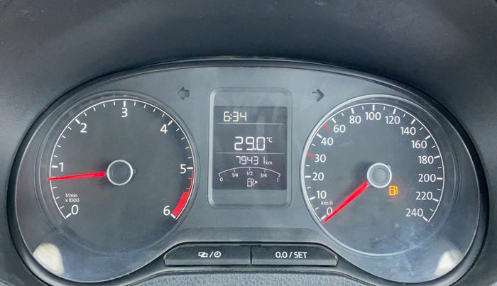 2017 Volkswagen Ameo TRENDLINE 1.5, Diesel, Manual, 79,605 km, Odometer Image