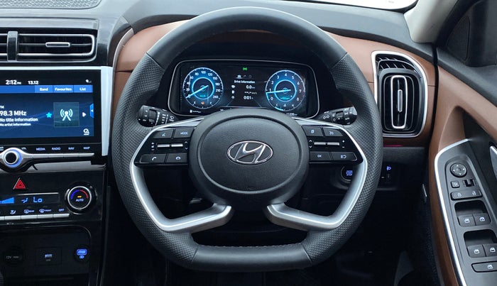 2022 Hyundai ALCAZAR PLATINUM 2.0 MT 7STR, Petrol, Manual, 11,516 km, Steering Wheel Close Up
