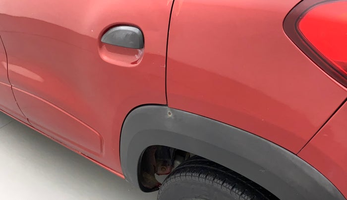 2019 Renault Kwid RXT 1.0 AMT (O), Petrol, Automatic, 41,979 km, Left quarter panel - Cladding has minor damage