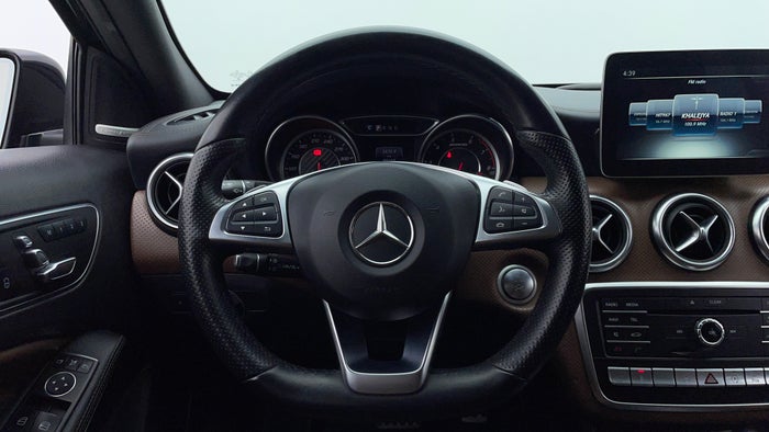 Mercedes Benz A-Class-Steering Wheel Close-up