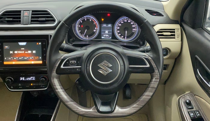 2022 Maruti Dzire ZXI AMT, Petrol, Automatic, 43,838 km, Steering Wheel Close Up