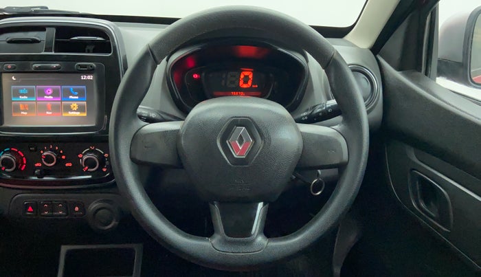 2017 Renault Kwid 1.0 RXT, Petrol, Manual, 75,879 km, Steering Wheel Close-up