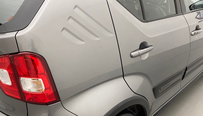 2017 Maruti IGNIS ZETA 1.2 AMT, Petrol, Automatic, 9,675 km, Right quarter panel - Minor scratches