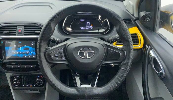 2020 Tata Tiago XZ+ 1.2 Revotron, Petrol, Manual, 10,242 km, Steering Wheel Close Up