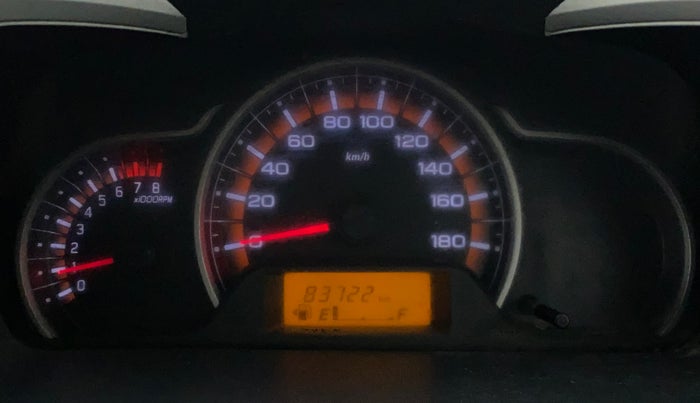 2015 Maruti Alto K10 VXI, Petrol, Manual, 83,776 km, Odometer Image