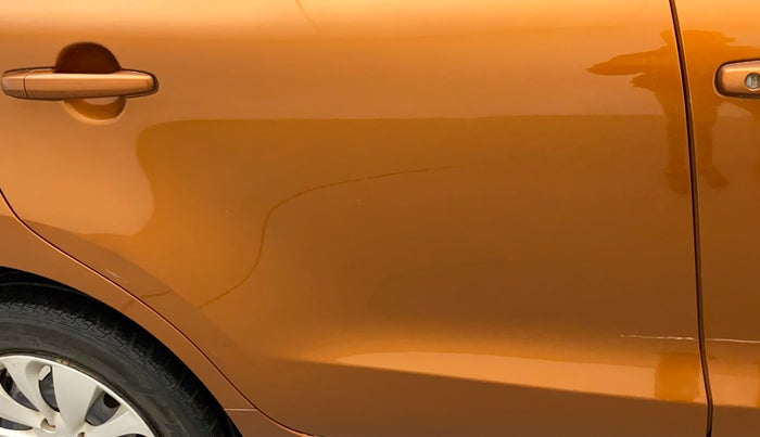 2017 Maruti Baleno DELTA PETROL 1.2, Petrol, Manual, 46,000 km, Right rear door - Slightly dented
