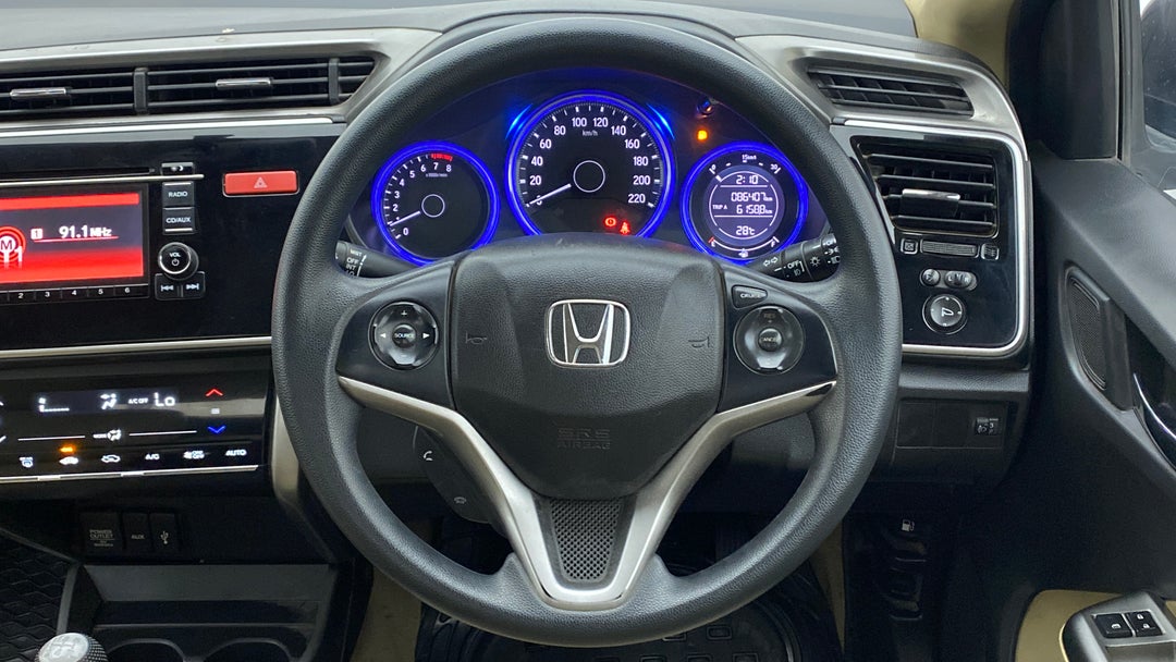 Steering Wheel Close Up