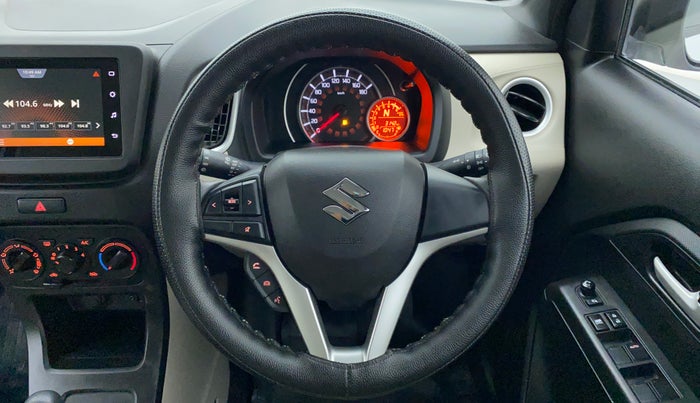 2021 Maruti New Wagon-R ZXI 1.2L AGS, Petrol, Automatic, 3,307 km, Steering Wheel Close Up