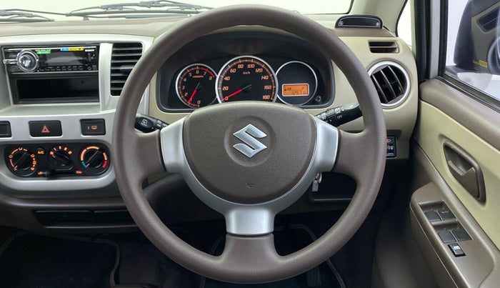 2010 Maruti Zen Estilo VXI, Petrol, Manual, 12,570 km, Steering Wheel Close Up
